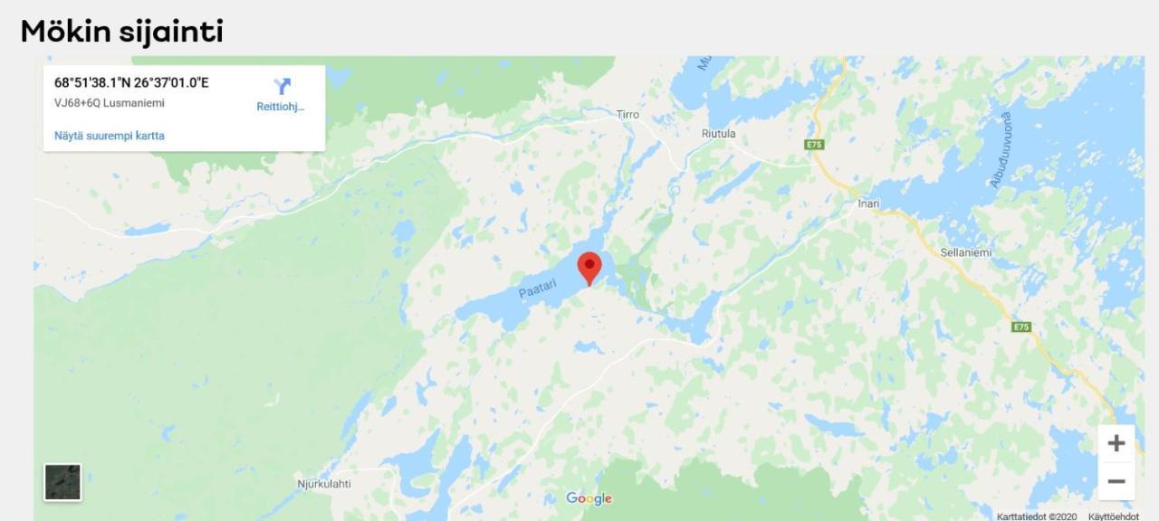 Villa Paatari, Inari Kültér fotó